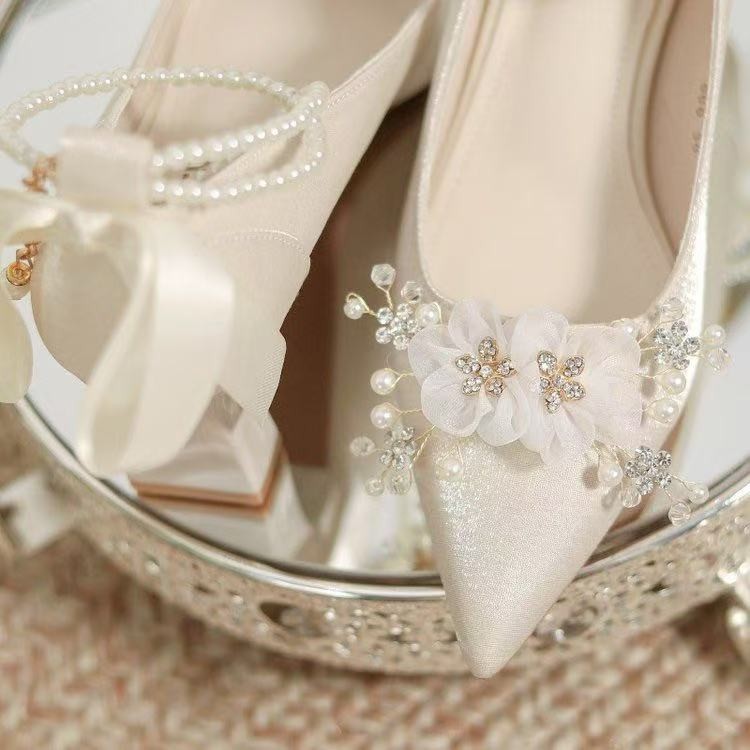 Women Formal Wear For Wedding - French-style Wedding Shoes, Bridal Shoes, Main