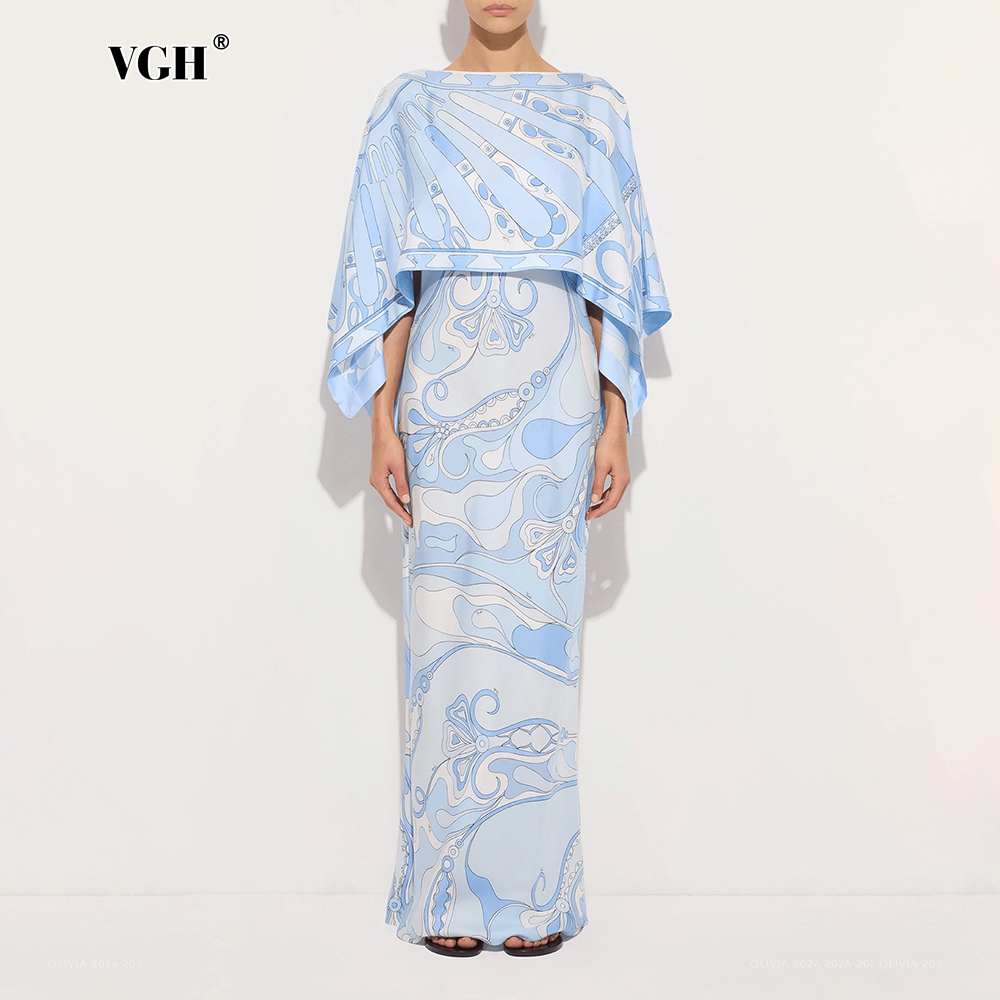 VGH Light Blue Abstract Print  - Shift Dress Sleeveless 评论和价格