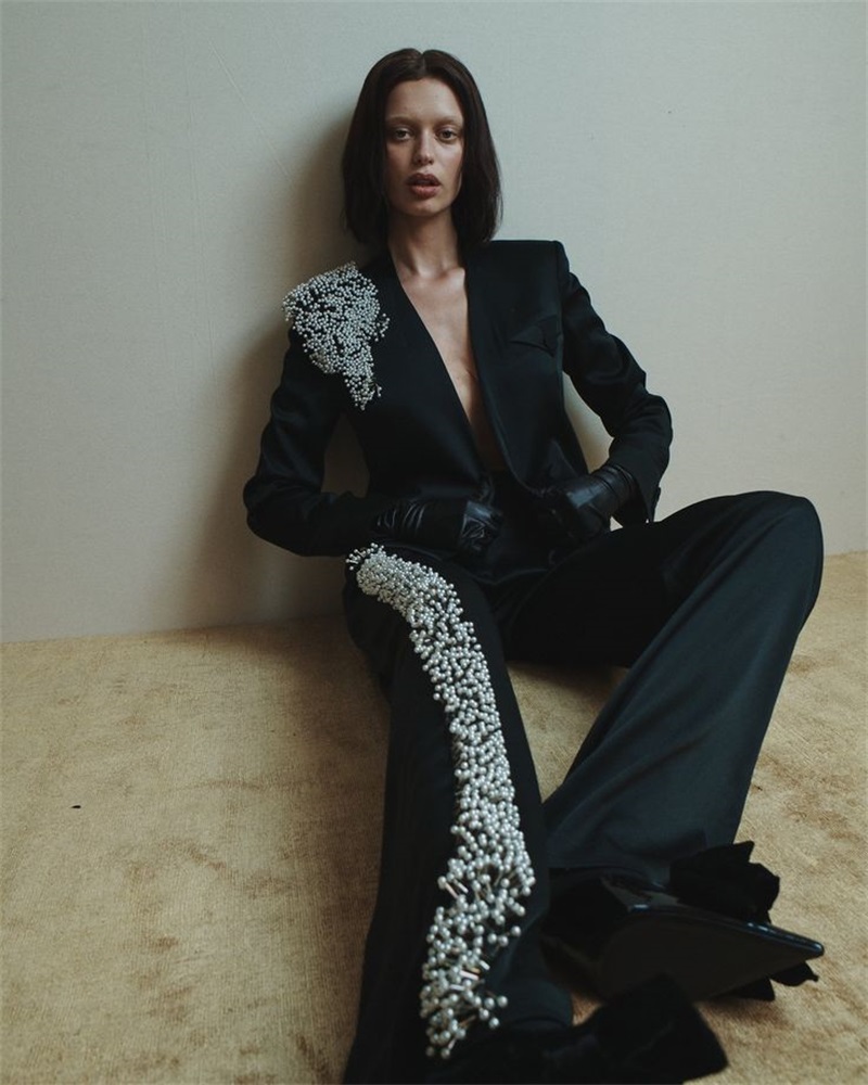 Black Women Office Suits Set P - Women'S Formal Jackets To Wear With Dresses 评论和价格