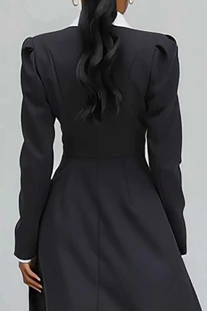 A Line Women Long Blazer Jacke - Women'S Formal Jackets To Wear With Dresses 评论和价格