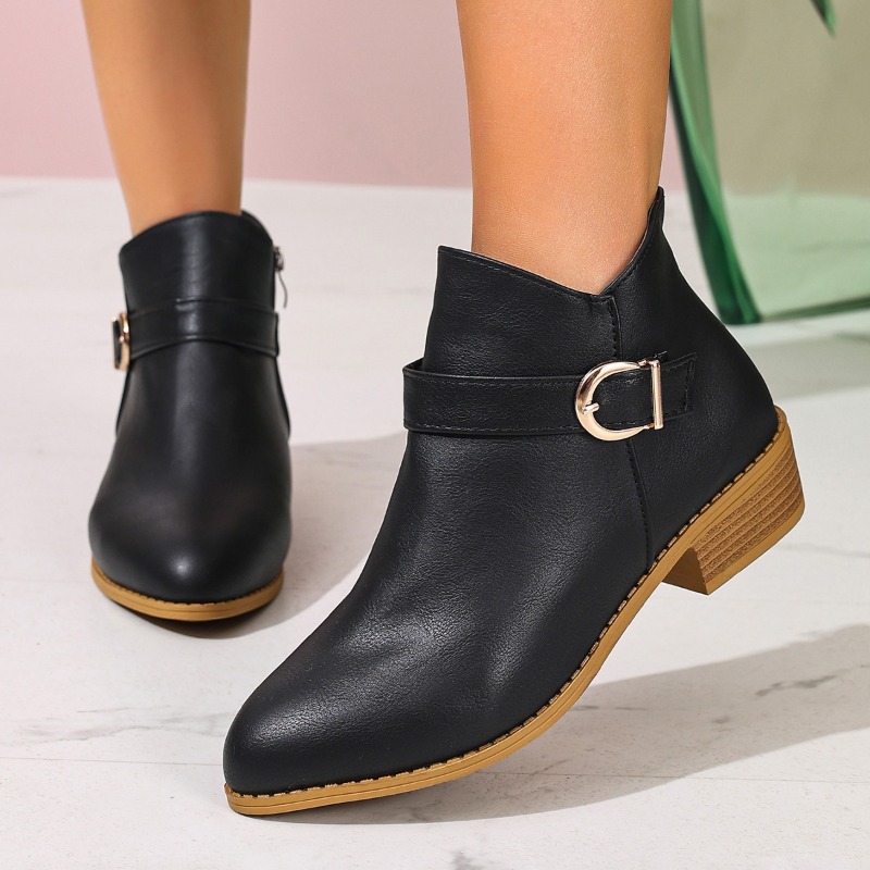 Women's Autumn Winter Ankle Bo - Women Formal Wear Heels 评论和价格