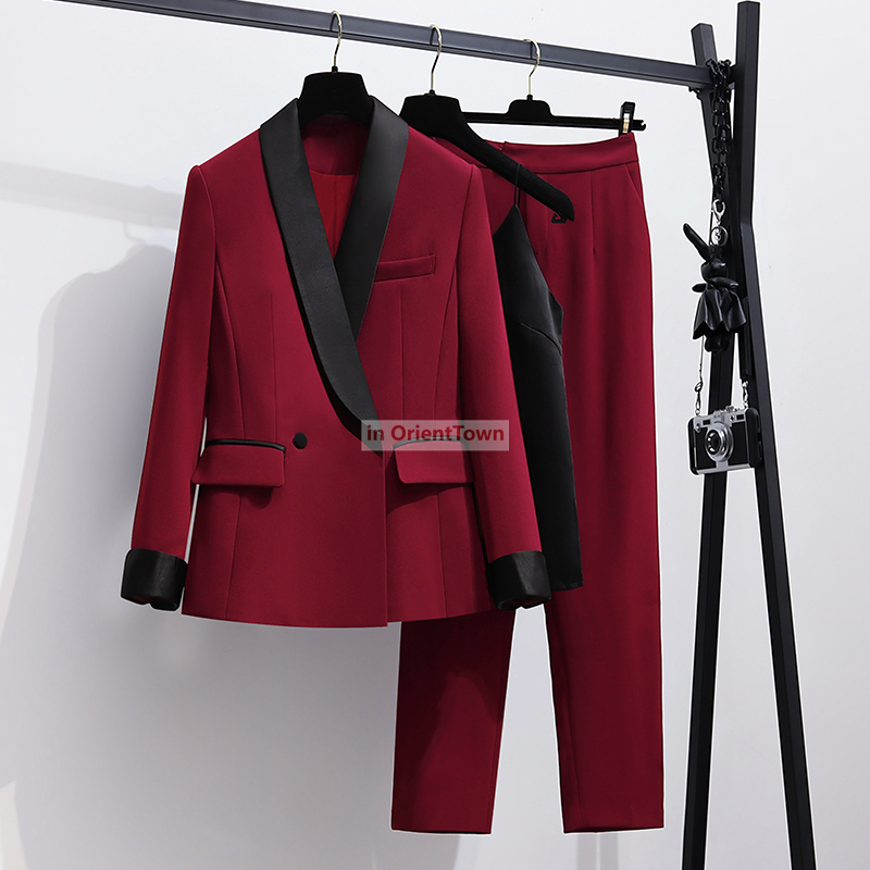 High-End Host Work Coat + Pant - Women Formal Wear Sale 评论和价格