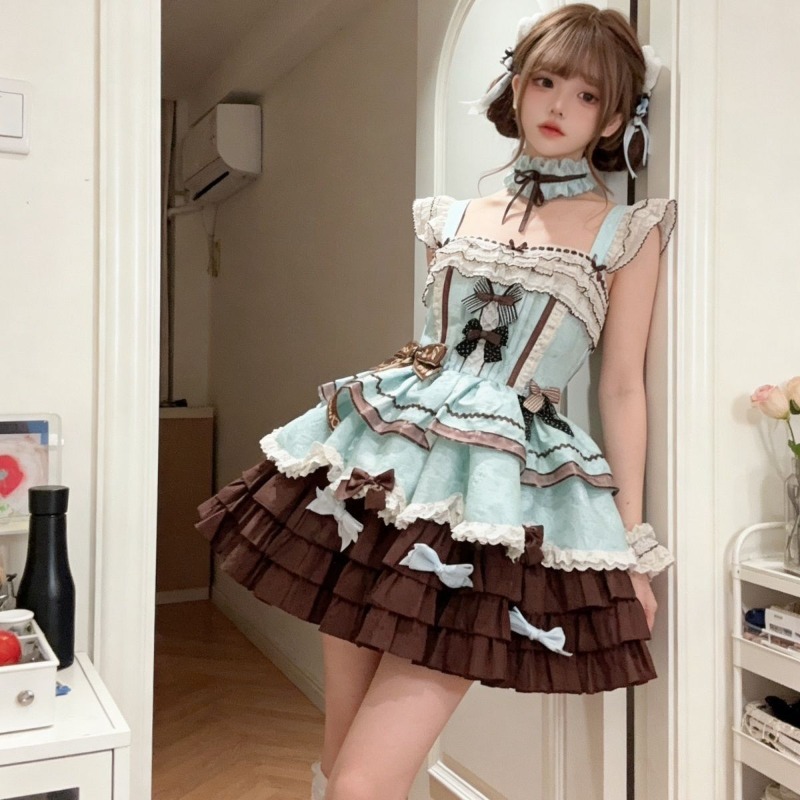 Sweet Japanese Lovely JK Dress - Shift Dress Sleeveless 评论和价格