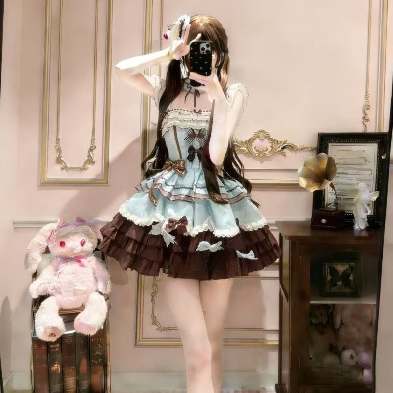 Sweet Japanese Lovely JK Dress - Shift Dress Sleeveless 评论和价格
