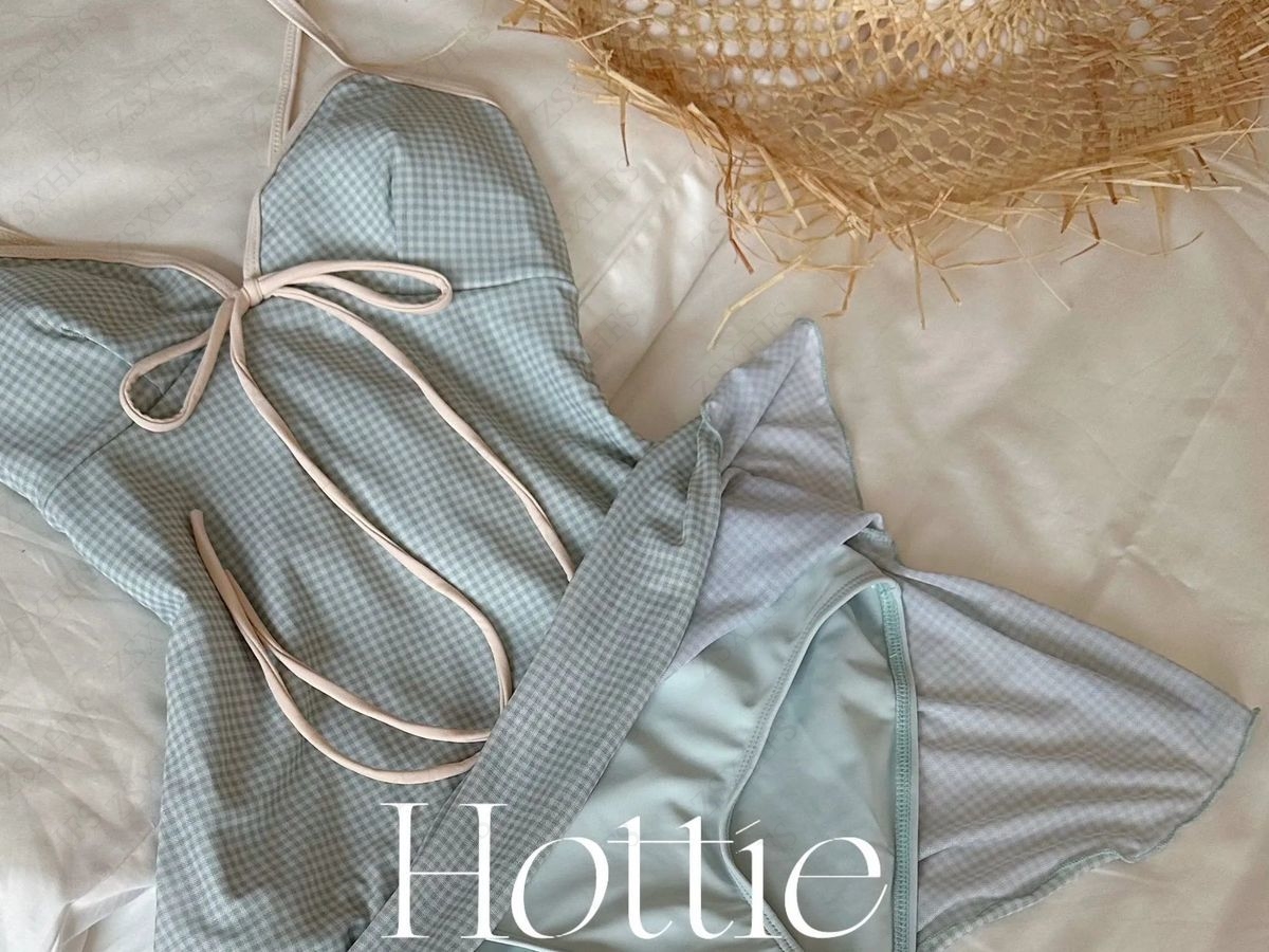 Sweet Stripe Print Sexy Swimwe - Young Women'S Formal Wear 评论和价格