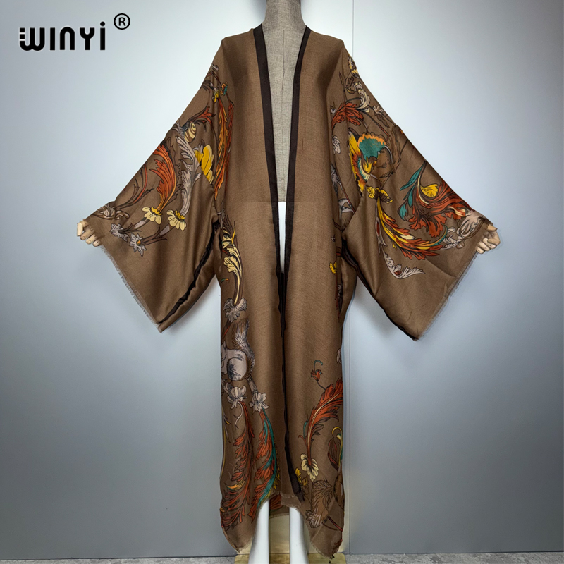 WINYI Africa boho kimono maxi  - Young Women'S Formal Wear 评论和价格