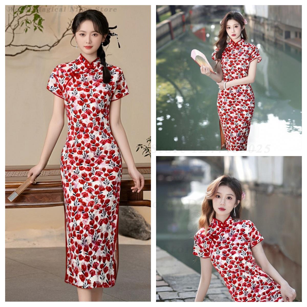 New Summer Red Short Modified  - Young Women'S Formal Wear 评论和价格