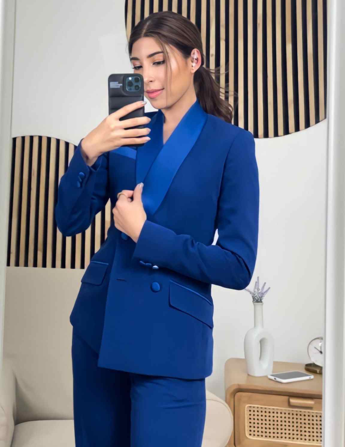 Royal Blue Women Jacket Sets C - Women'S Formal Wear For Girls 评论和价格