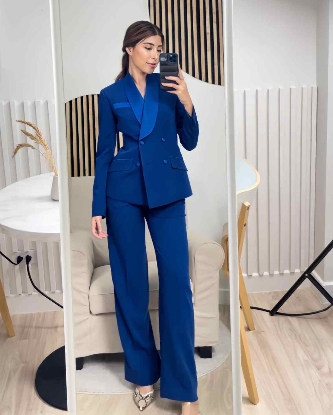 Royal Blue Women Jacket Sets C - Women'S Formal Wear For Girls 评论和价格