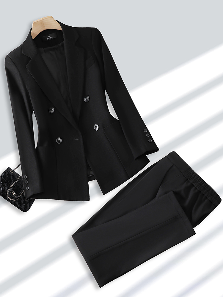 Fashion Ladies Pant Suit Forma - Women Formal Wear With Blazer 评论和价格