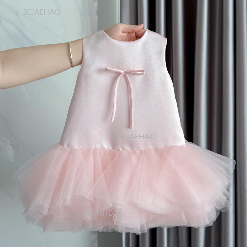 Party Dress Pink Baby Girls Ve - Women'S Formal Wear For Girls 评论和价格