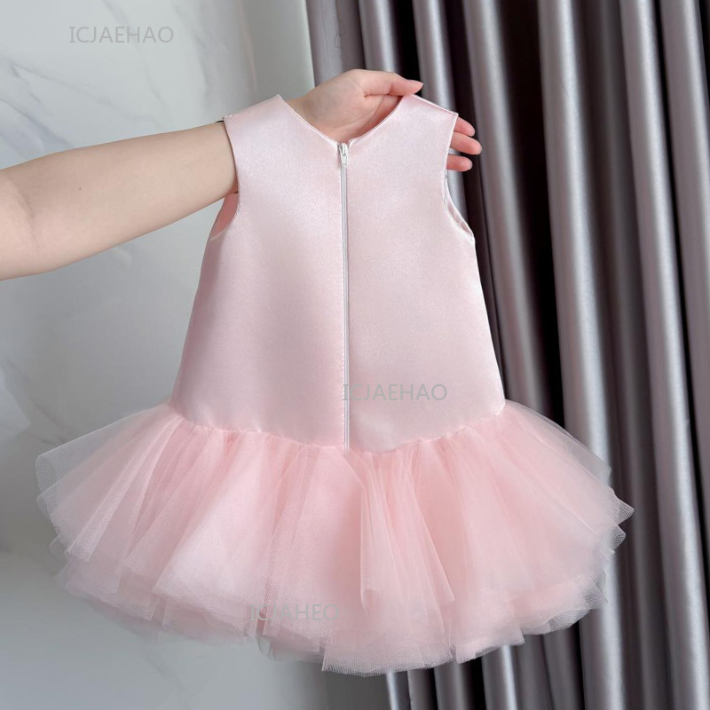 Party Dress Pink Baby Girls Ve - Women'S Formal Wear For Girls 评论和价格