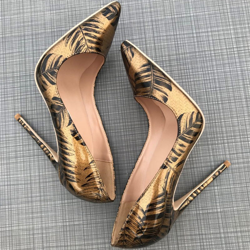Veowalk Women's Metallic Gold  - Women Formal Wear Heels 评论和价格