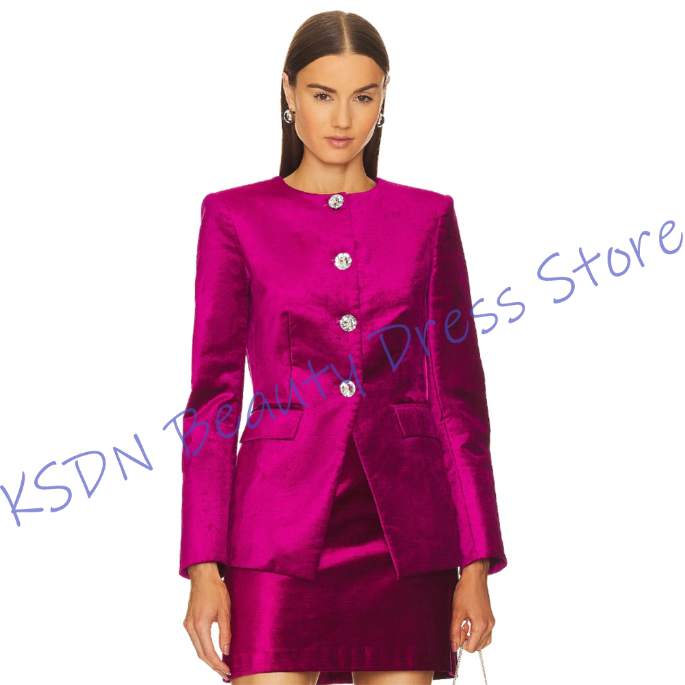 Chic Women's Single-Breasted S - Women'S Formal Wear Jackets 评论和价格