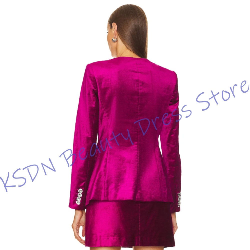 Chic Women's Single-Breasted S - Women'S Formal Wear Jackets 评论和价格