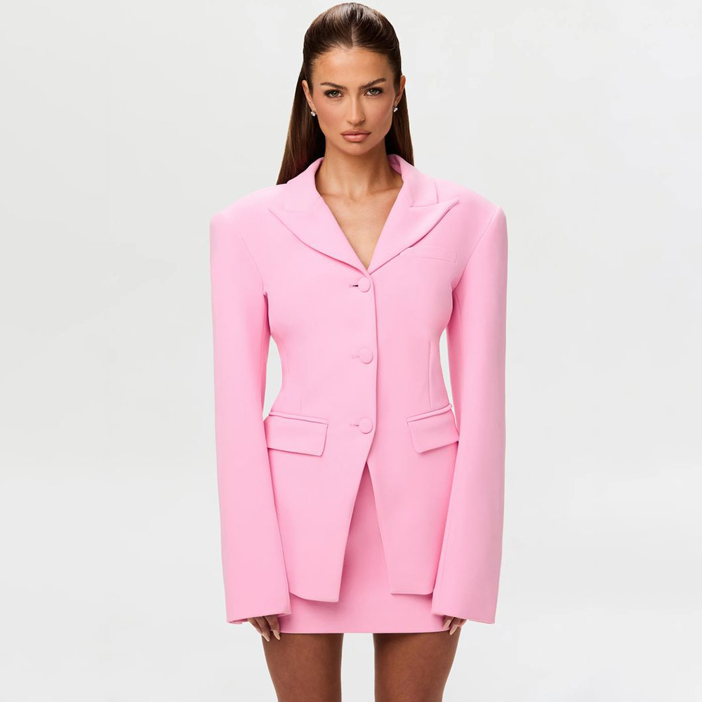 Lively Pink Women's 2Pic Suit  - Women'S Formal Wear Jackets 评论和价格