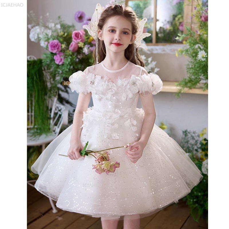 Girls Princess Party Dress Flo - Women'S Formal Wear For Girls 评论和价格