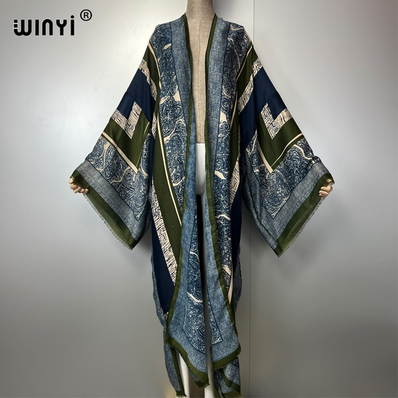 WINYI bohemian kimono print ca - Young Women'S Formal Wear 评论和价格