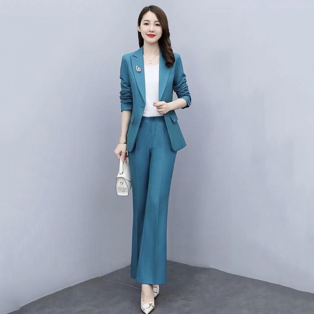 2 Pcs/Set Lady Formal Coat Pan - Women'S Formal Wear Jackets 评论和价格